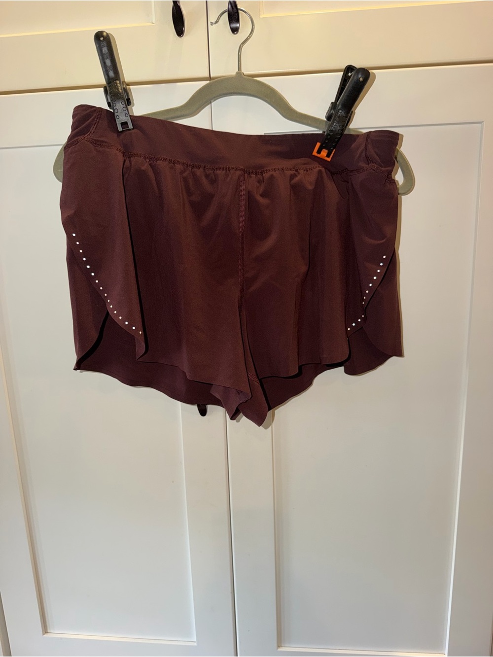lululemon fast and free 3” dark plum